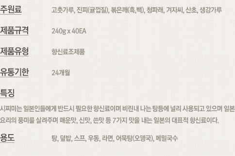 시찌미 내용
